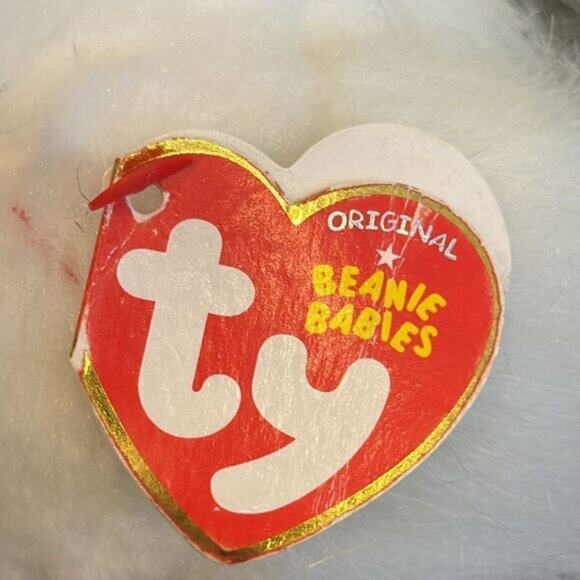 TY Beanie Baby 6” GRACIE White Swan Plush Stuffed Animal Toy with earTags - Picture 8 of 9